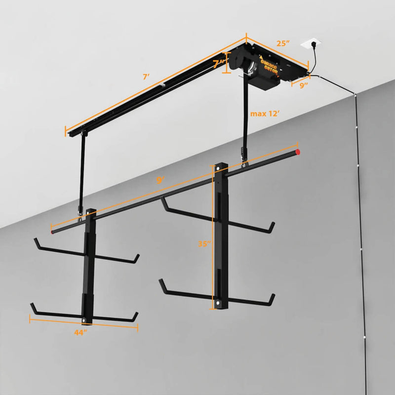 Garage Gator Four Canoe and Kayak Lift Kit