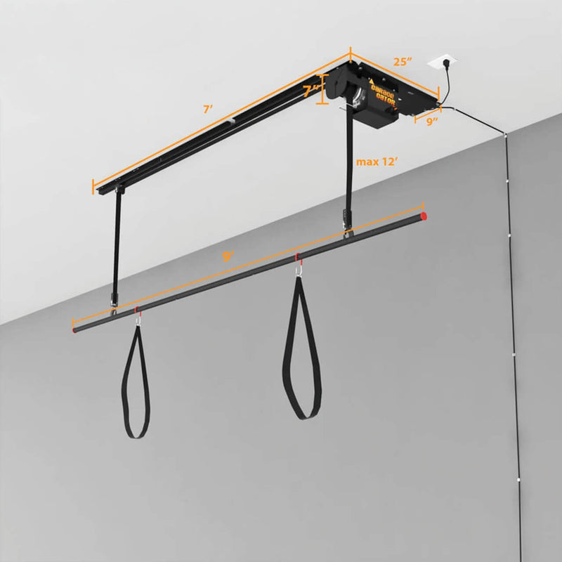 Garage Gator Single Canoe and Kayak Hoist Kit