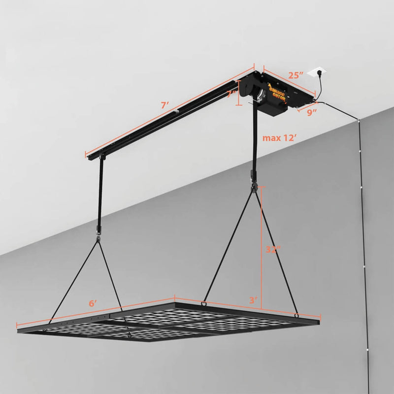 Garage Gator 3 x 6 ft. Platform Storage Lift