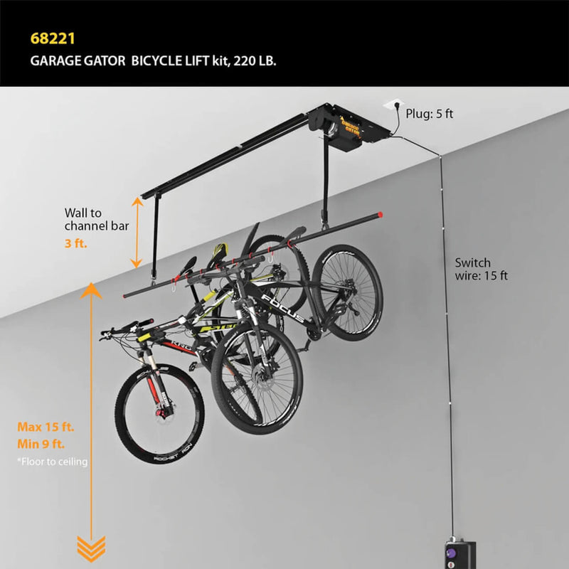 Garage Gator Eight Bicycle Lift Kit