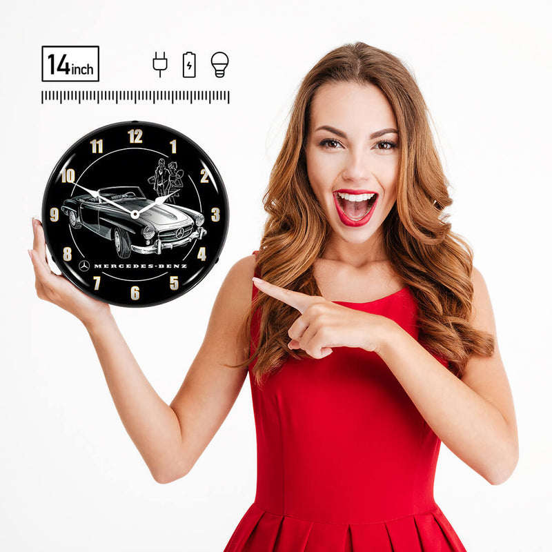 Collectable Sign and Clock Wall Clock