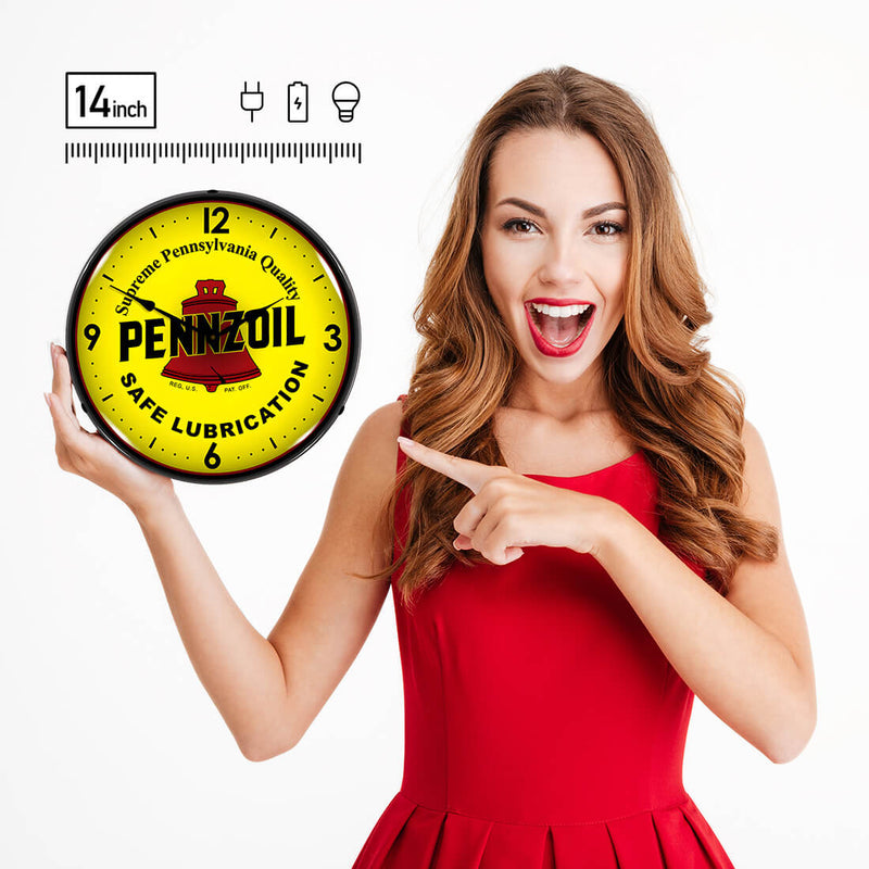 Collectable Sign and Clock Wall Clock