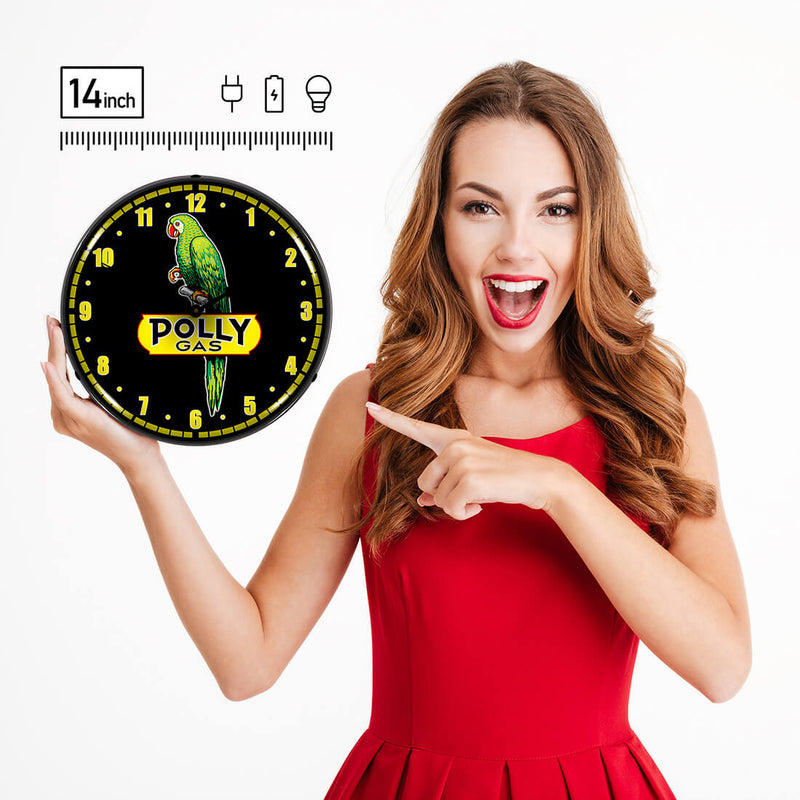 Collectable Sign and Clock Wall Clock