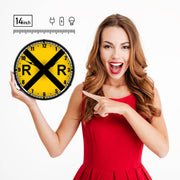Collectable Sign and Clock Wall Clock