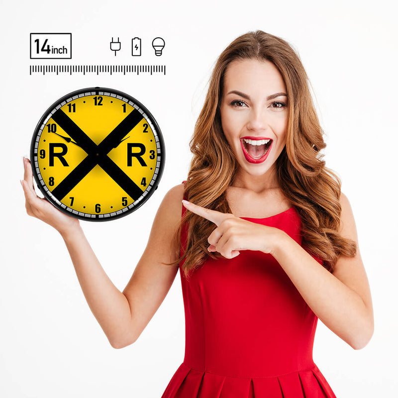 Collectable Sign and Clock Wall Clock