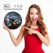 Collectable Sign and Clock Wall Clock