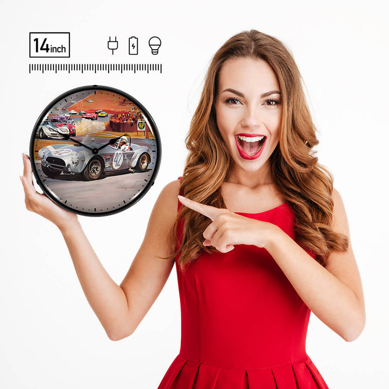 Collectable Sign and Clock Wall Clock