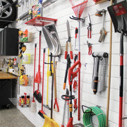 Proslat 8 ft. x 4 ft. PVC Slatwall (White) | 88102 | Garage Giant