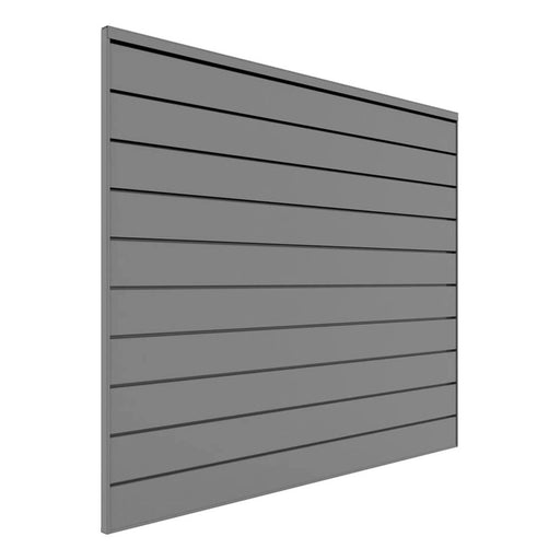 Proslat 4 ft. x 4 ft. PVC Slatwall (Light Gray) | 88106 | Garage Giant