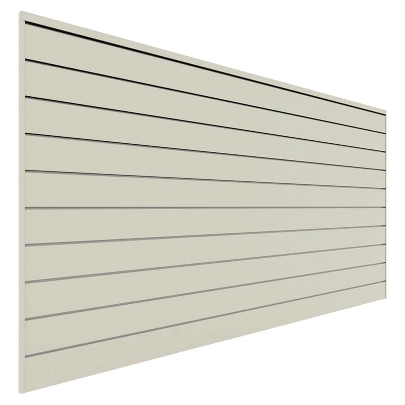 Proslat 8 ft. x 4 ft. PVC Slatwall (Sandstone) | 88109 | Garage Giant