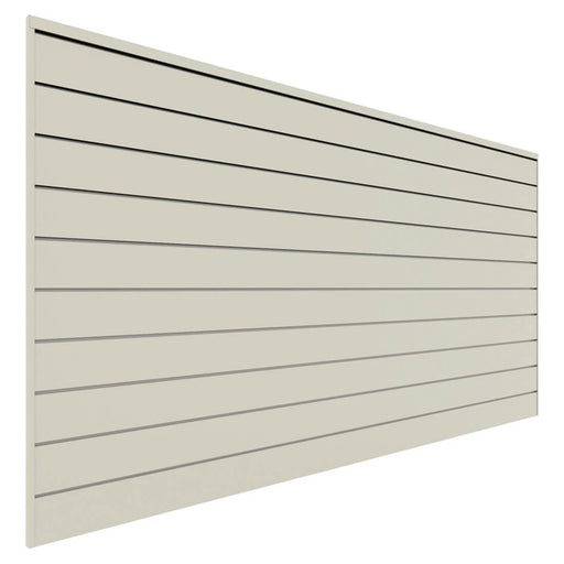 Proslat 8 ft. x 4 ft. PVC Slatwall (Sandstone) | 88109 | Garage Giant