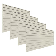 Proslat 8 ft. x 4 ft. PVC Slatwall (4-Pack Sandstone) | 88409 | Garage Giant