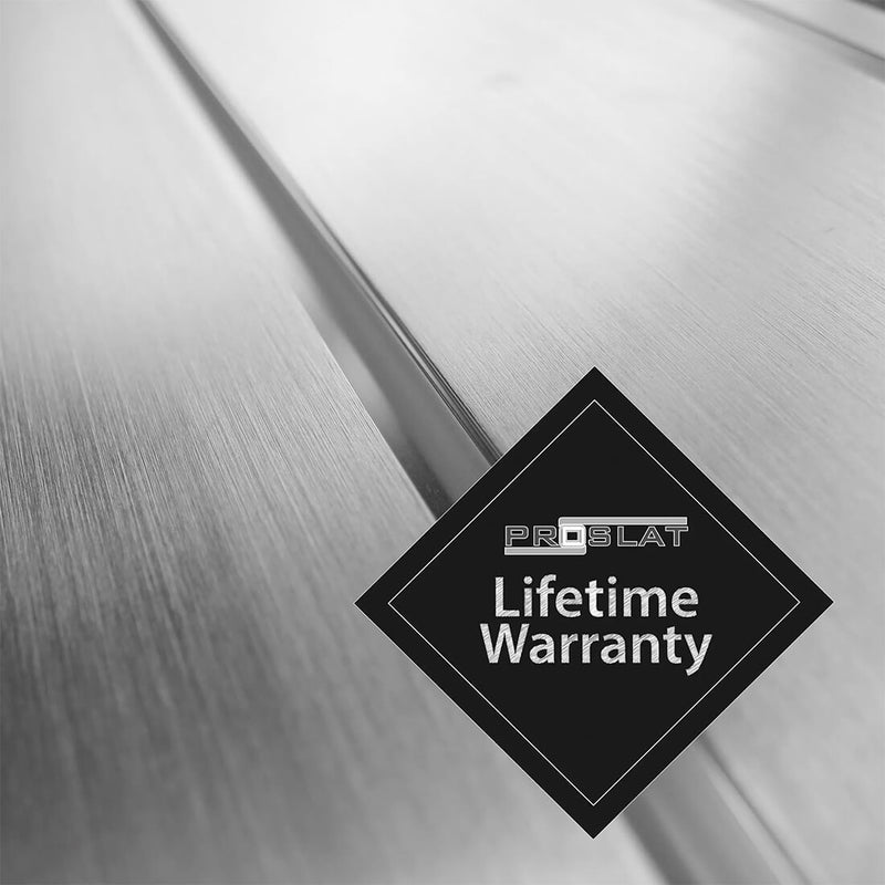 Proslat 4 ft. x 4 ft. Aluminum Slatwall | 88901 | Garage Giant