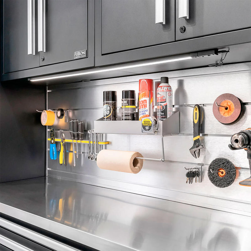 Proslat 62-Inch Aluminum Backsplash | 88908 | Garage Giant