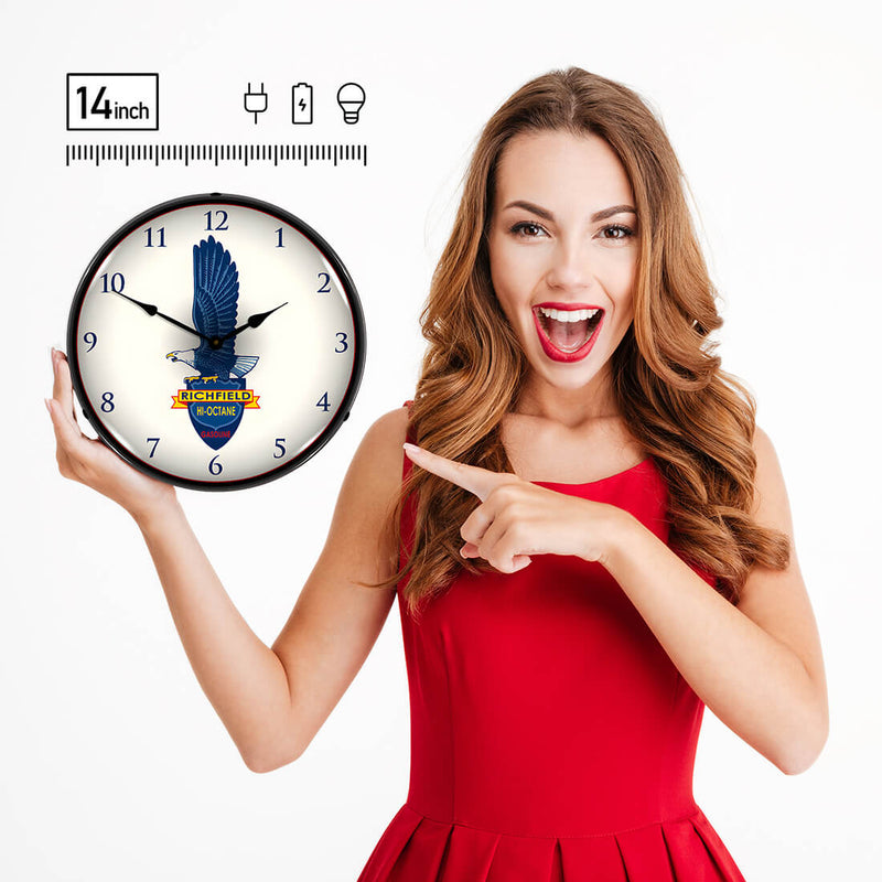 Collectable Sign and Clock Wall Clock