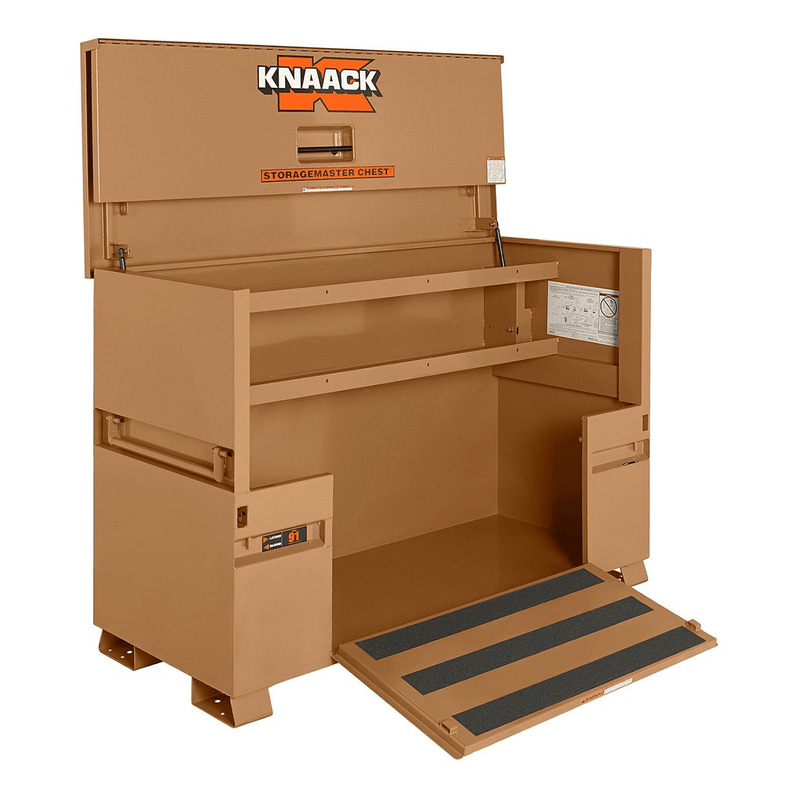 Knaack 57.5 Cu-Ft. Heavy Duty Piano Jobsite Chest with Ramp