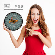 Collectable Sign and Clock Wall Clock