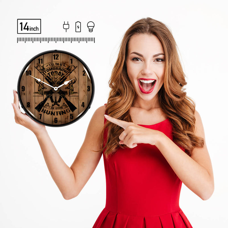Collectable Sign and Clock Wall Clock