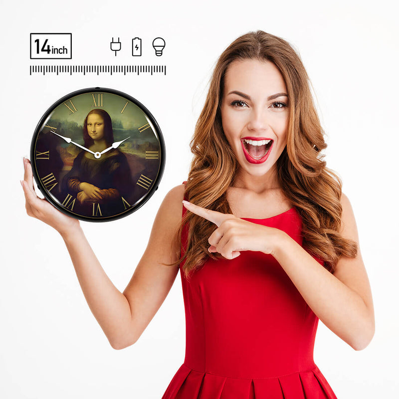 Collectable Sign and Clock Wall Clock