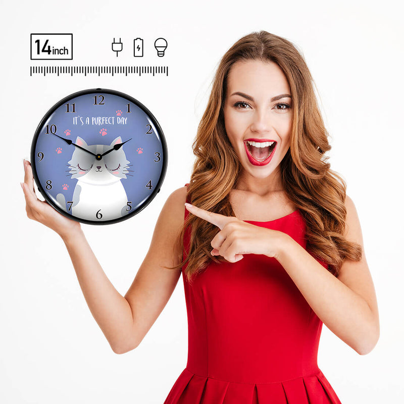 Collectable Sign and Clock Wall Clock