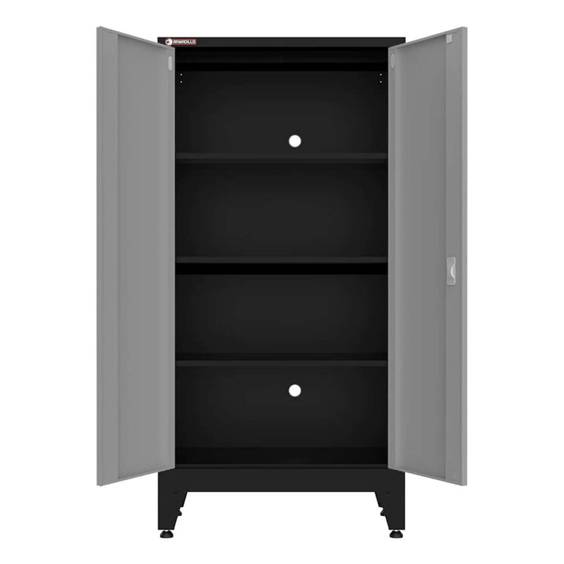 Armadillo Tough Grey 11-Piece Garage Cabinet System with Levelers