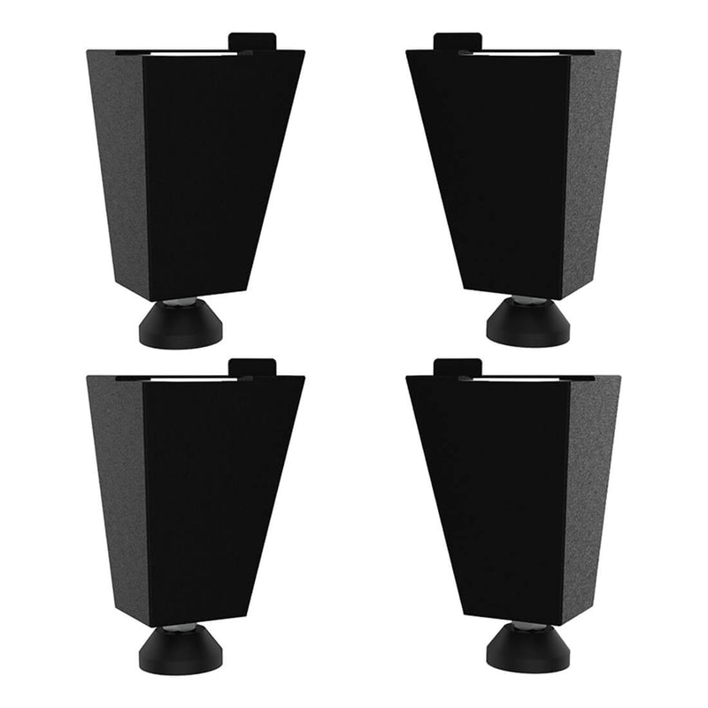 Armadillo Tough Red 4-Piece Garage Cabinet Combo with Levelers