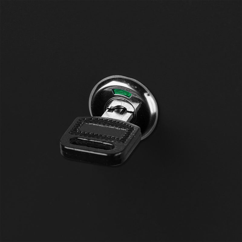 Armadillo Tough Black 5-Piece Garage Cabinet Kit with Levelers