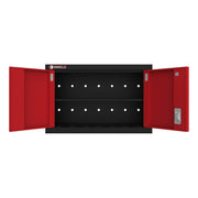 Armadillo Tough Red 7-Piece Garage Cabinet Set with Levelers and Casters-AR7PC125R