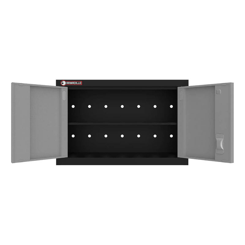 Armadillo Tough Grey 7-Piece Garage Cabinet Kit with Levelers