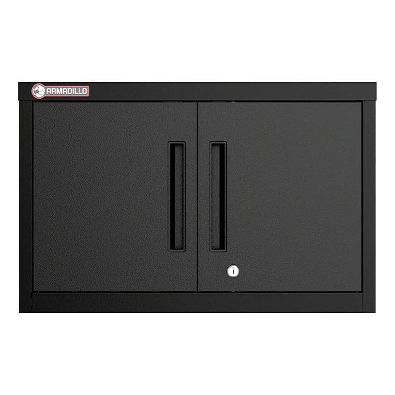 Armadillo Tough Black Wall Cabinet (8-Pack)