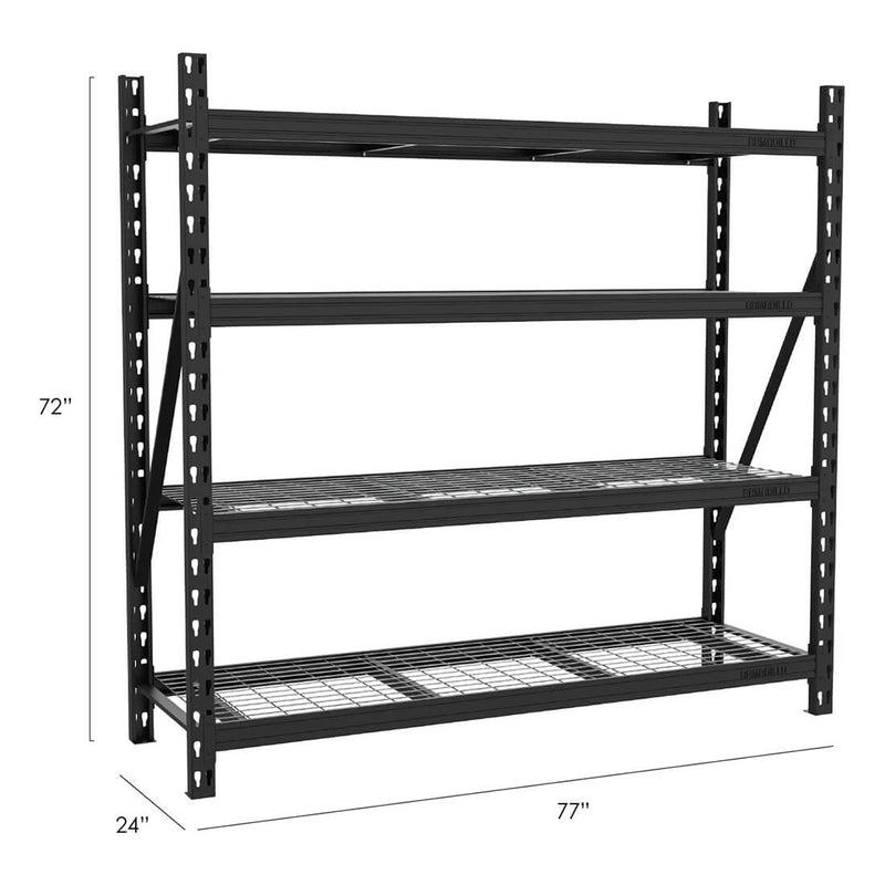 Armadillo Tough 4-Tier Mega Storage Rack