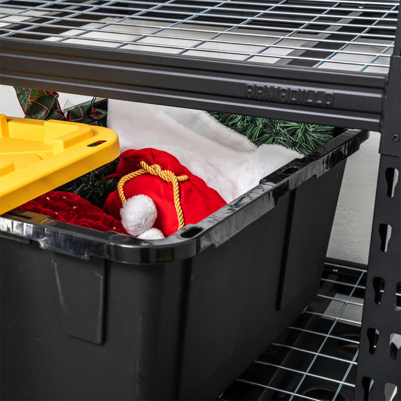 Armadillo Tough 4-Tier Mega Storage Rack