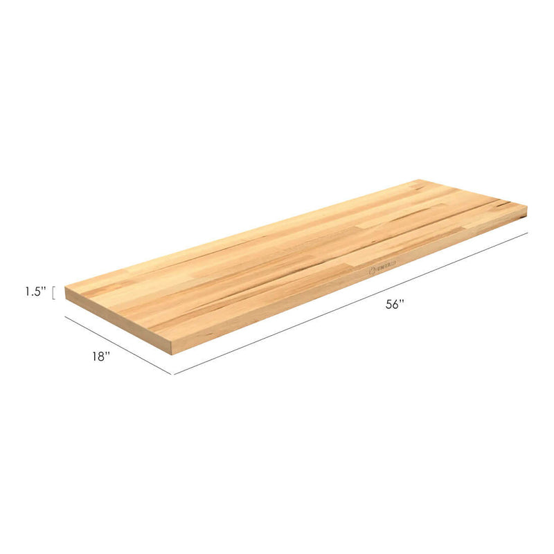 Armadillo Tough 56-Inch Hardwood Worktop