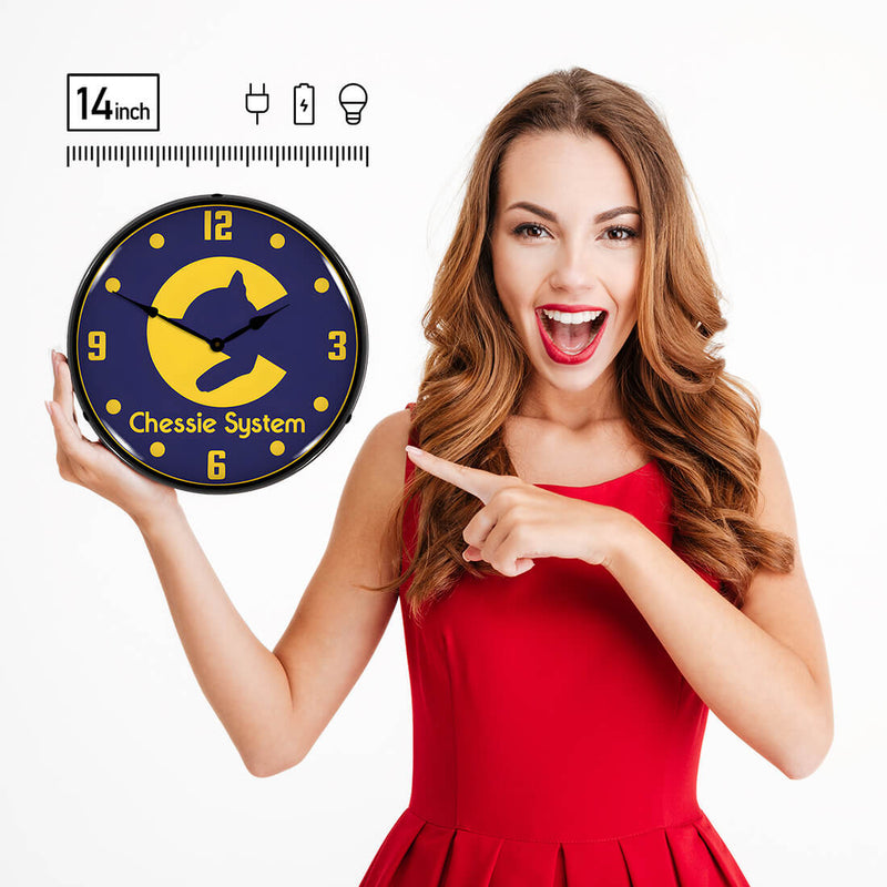 Collectable Sign and Clock Wall Clock
