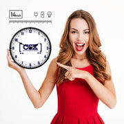 Collectable Sign and Clock Wall Clock