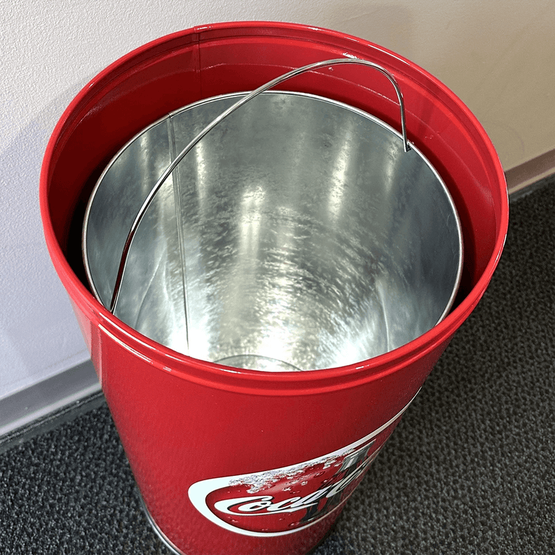 PERGL Coca-Cola Bullet Style Trash Can