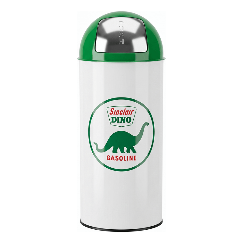 PERGL Sinclair Dino Gasoline Bullet Style Trash Can
