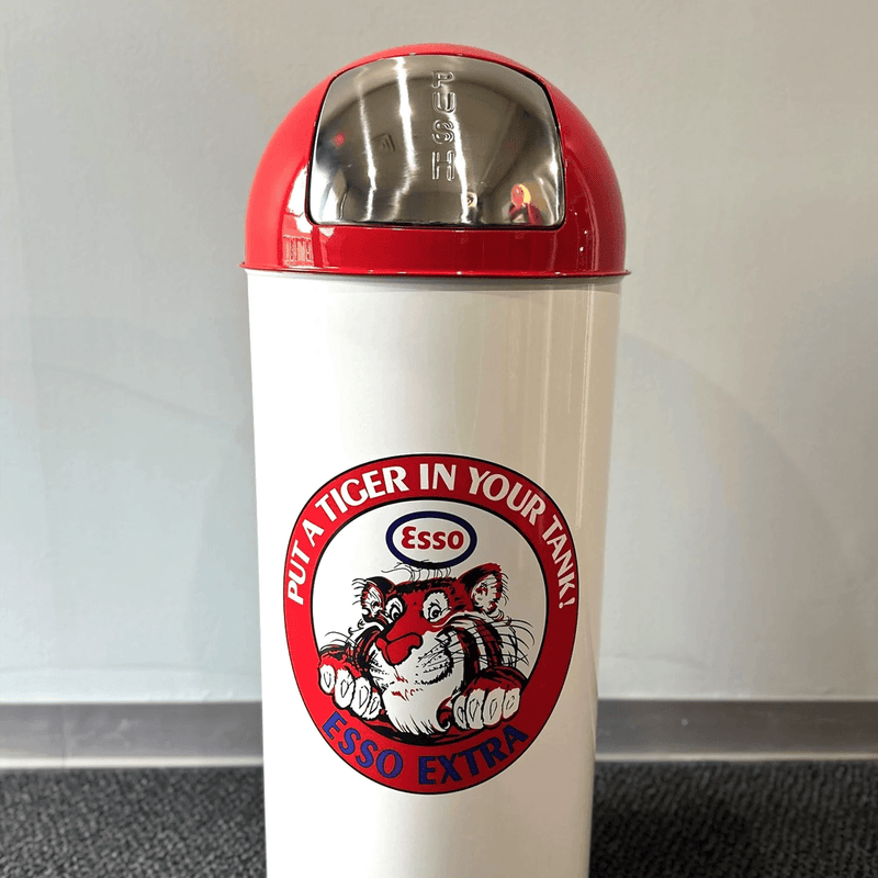 PERGL Esso Extra Bullet Style Trash Can