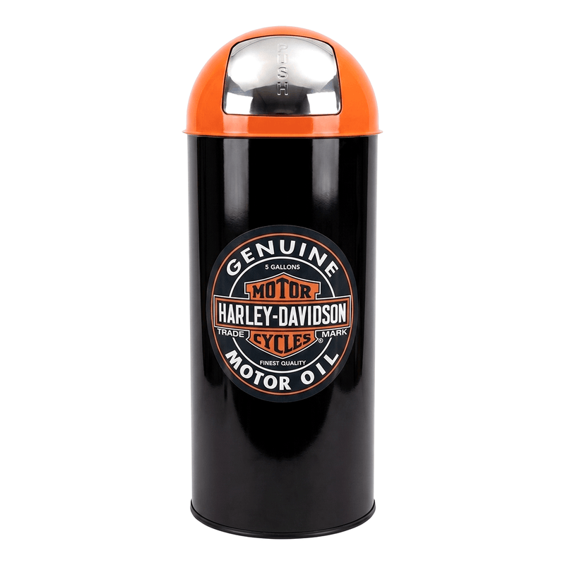 PERGL Harley-Davidson Genuine Motor Oil Bullet Style Trash Can