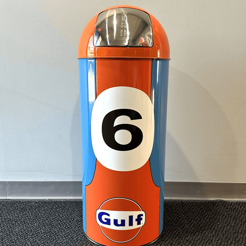 PERGL Gulf 6 Bullet Style Trash Can