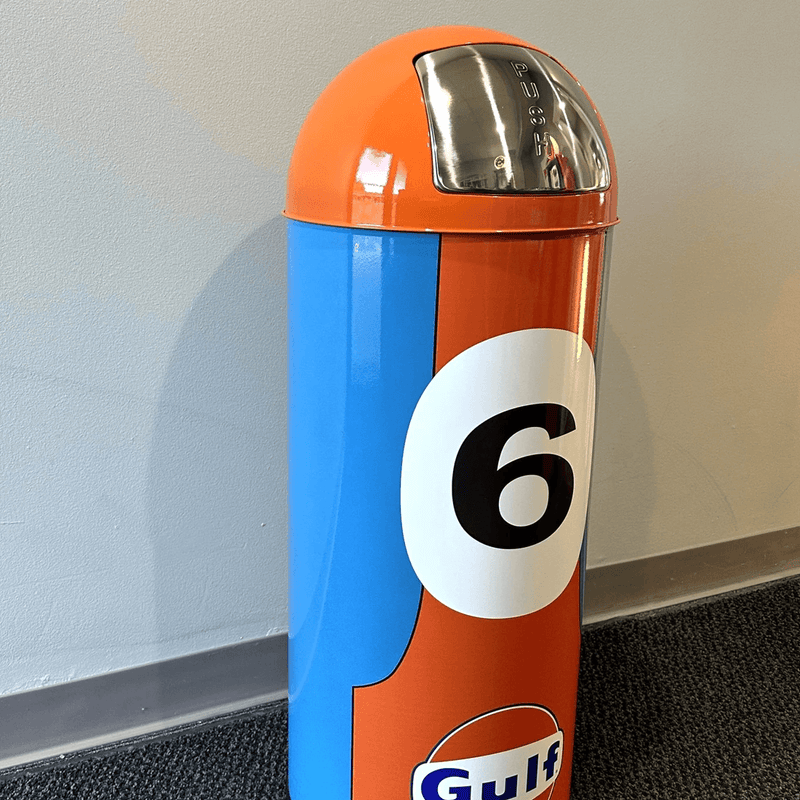 PERGL Gulf 6 Bullet Style Trash Can
