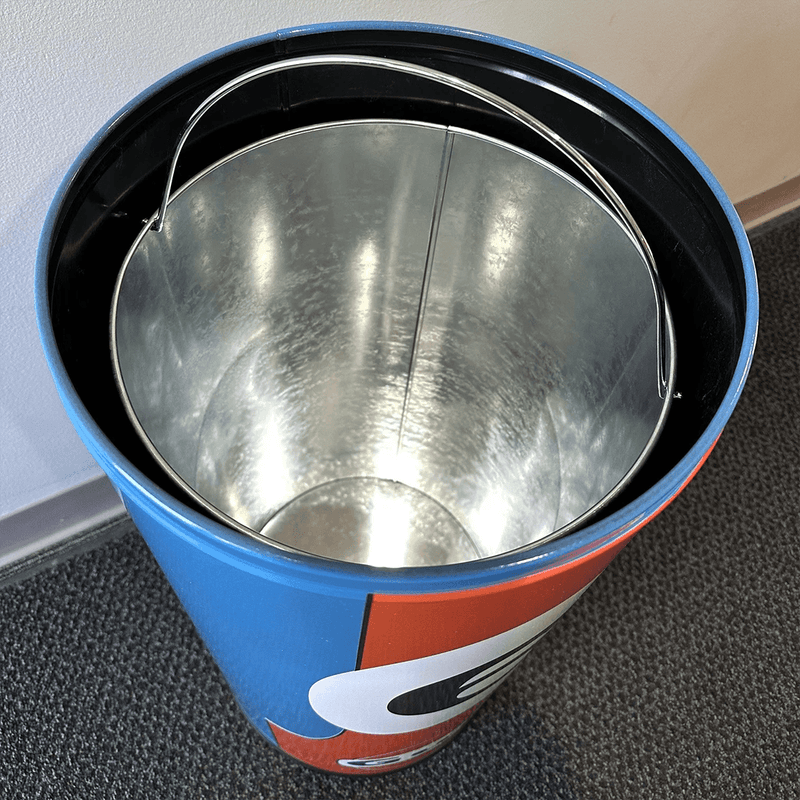 PERGL Gulf 6 Bullet Style Trash Can
