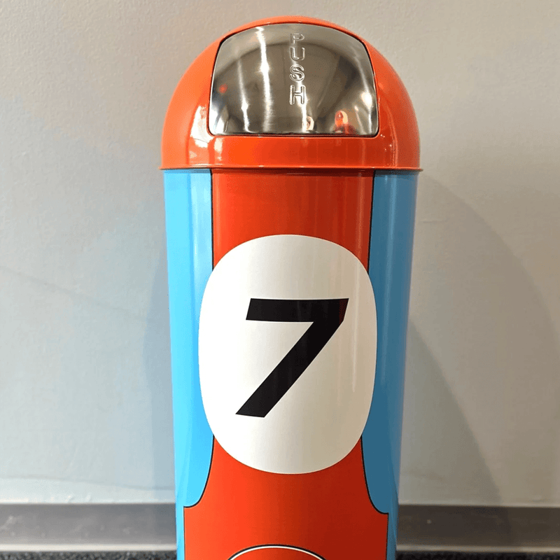 PERGL Gulf 7 Bullet Style Trash Can