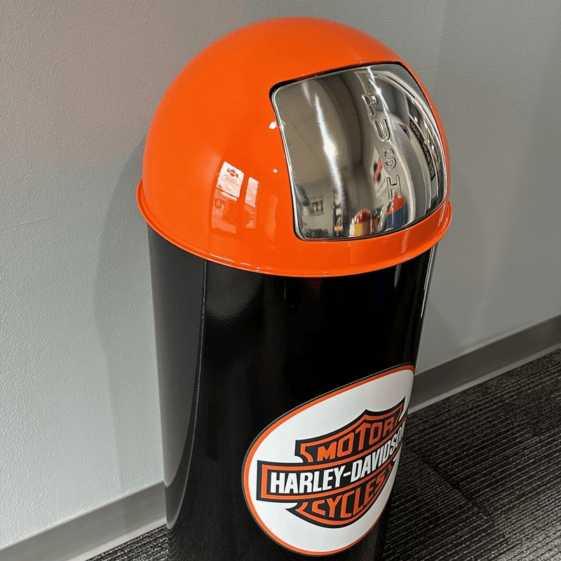 PERGL Harley-Davidson Bullet Style Trash Can