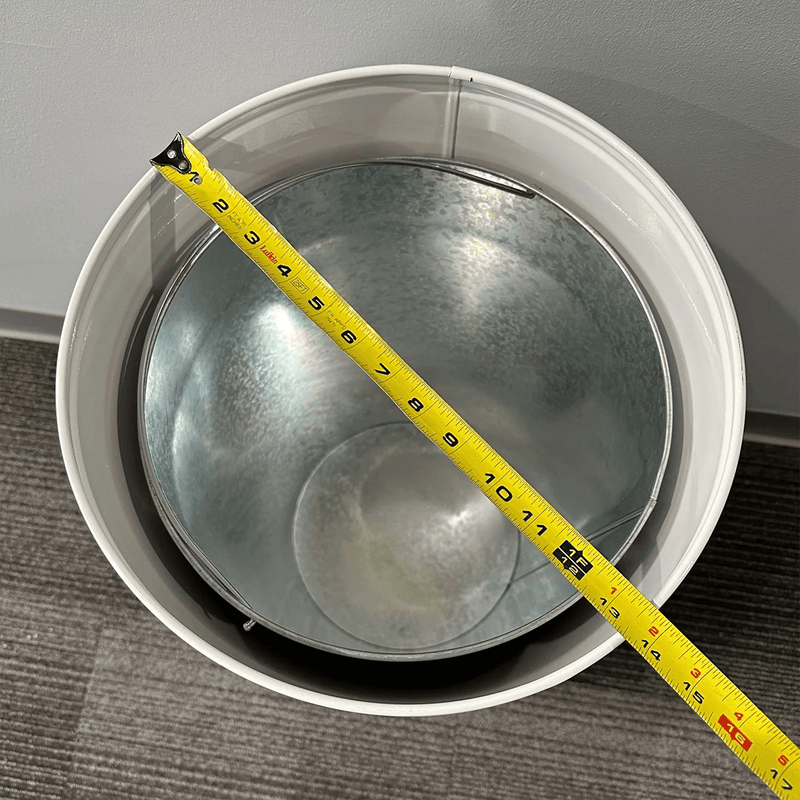 PERGL Mobiloil Bullet Style Trash Can