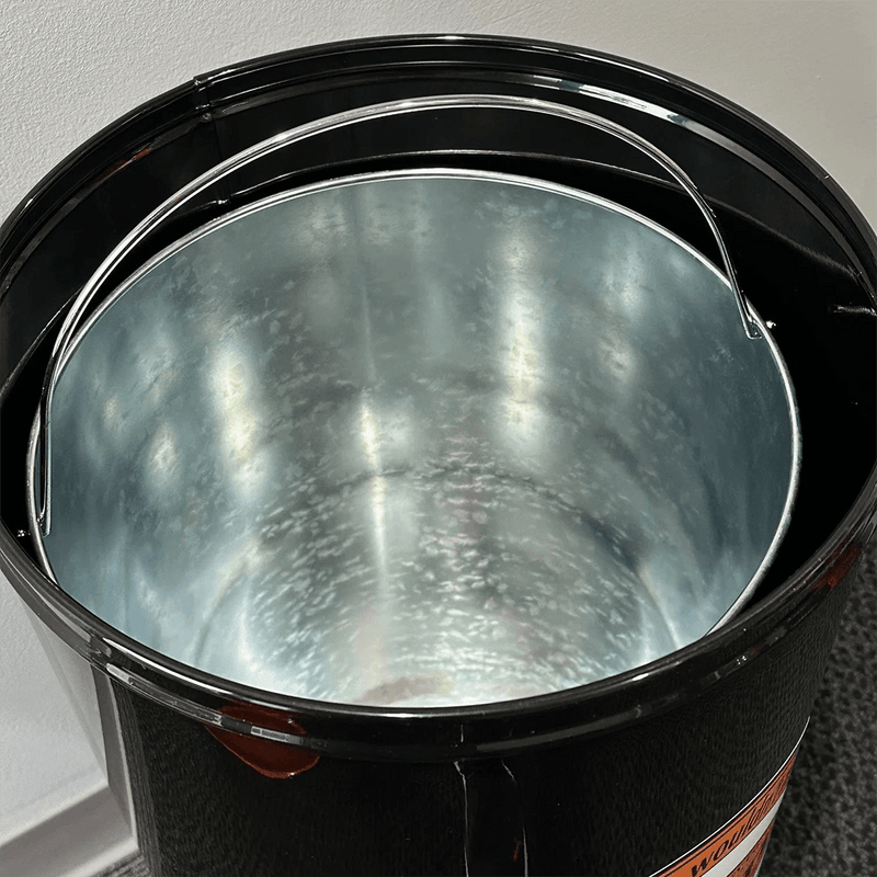 PERGL Oilzum Bullet Style Trash Can