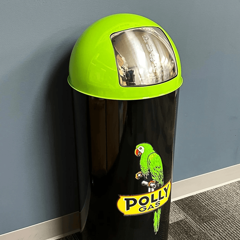 PERGL Polly Gas Bullet Style Trash Can
