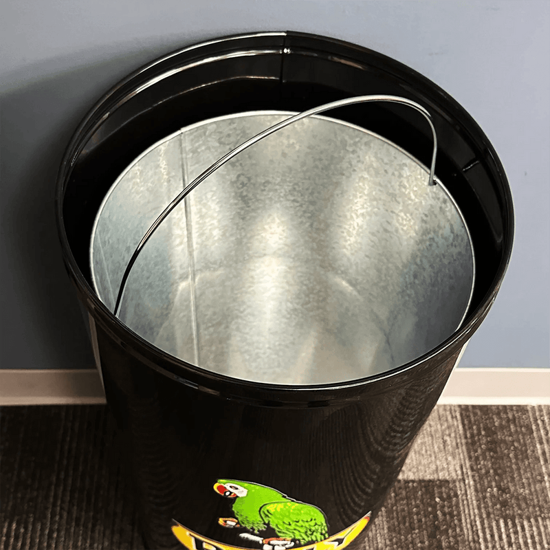 PERGL Polly Gas Bullet Style Trash Can