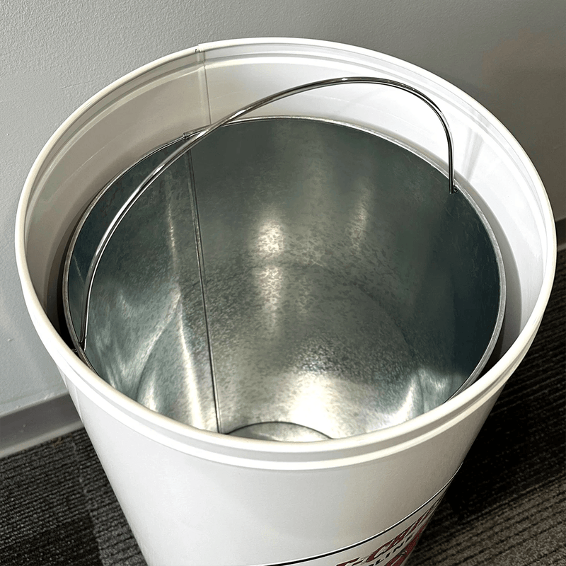 PERGL Texaco Fire Chief Gasoline Bullet Style Trash Can