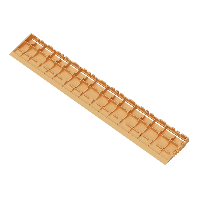 Swisstrax Ribtrax Pro Mocha Java Garage Floor Pegged Edge (10-Pack)